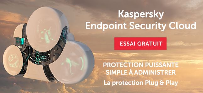 Kaspersky Cloud la meilleure protection contres les virus et les ransomwares